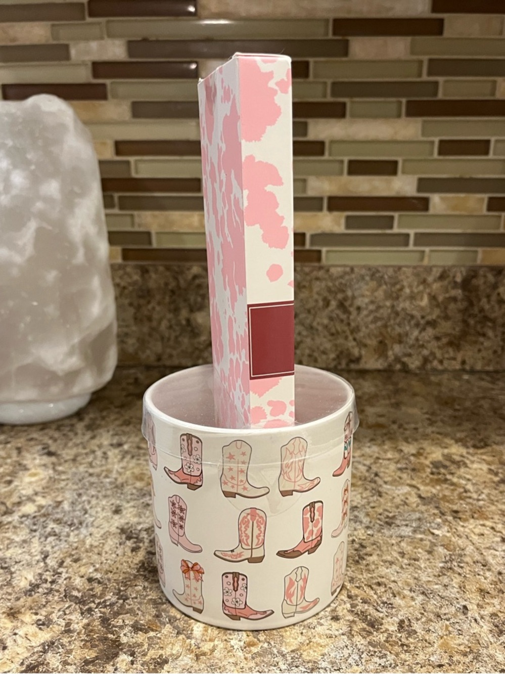 Howdy Cowgirl Cowboy Boot Pens Gift Set with Matching Boot Mug - Pink - Picture 6 of 11